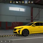 TEMPLATE + SKIN EDIT CADILLAC CT5-V BLACK WING 2022 ATS 1.54