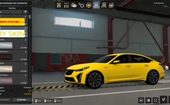 TEMPLATE + SKIN EDIT CADILLAC CT5-V BLACK WING 2022 ATS 1.54