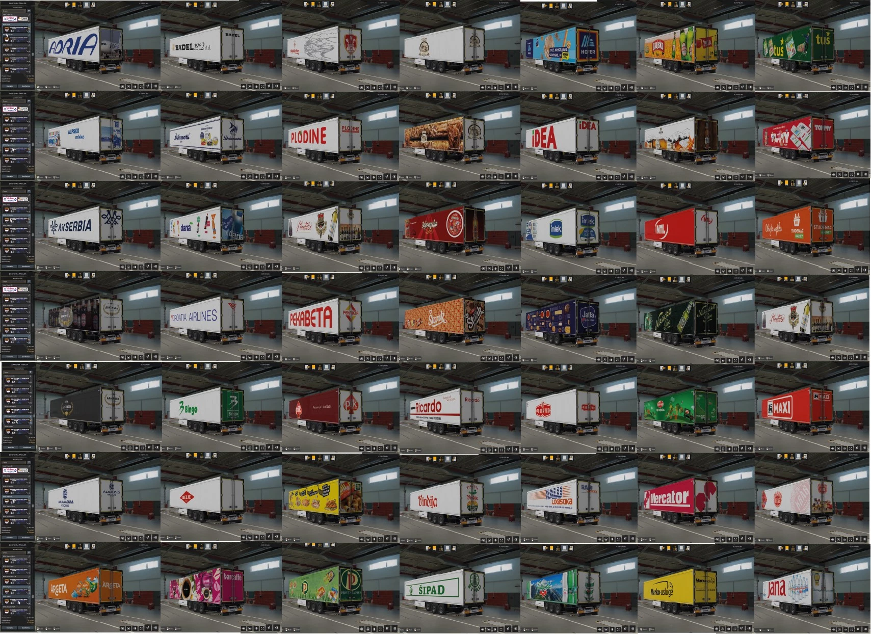 BRSP Balkan Really Skin Pack for Krone Profi Liner v1.0