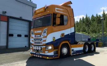 Holland skin H2 for Scania S by Player Thurein v1.0