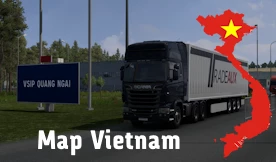Map Of Vietnam ETS2 1.54
