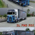 Scania S Blue Cyber Girl Skin v1.0