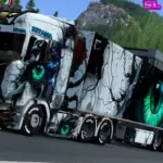 SCANIA S KITANA EYE SKIN v1.0