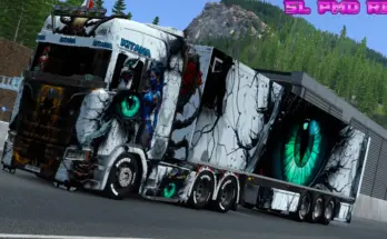 SCANIA S KITANA EYE SKIN v1.0