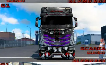 Scania s Super Skin update 1.54