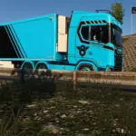 Serene blue Scania S v1.0