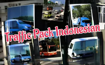 Traffic Pack Indonesian Gado v3.5 ETS2 1.54