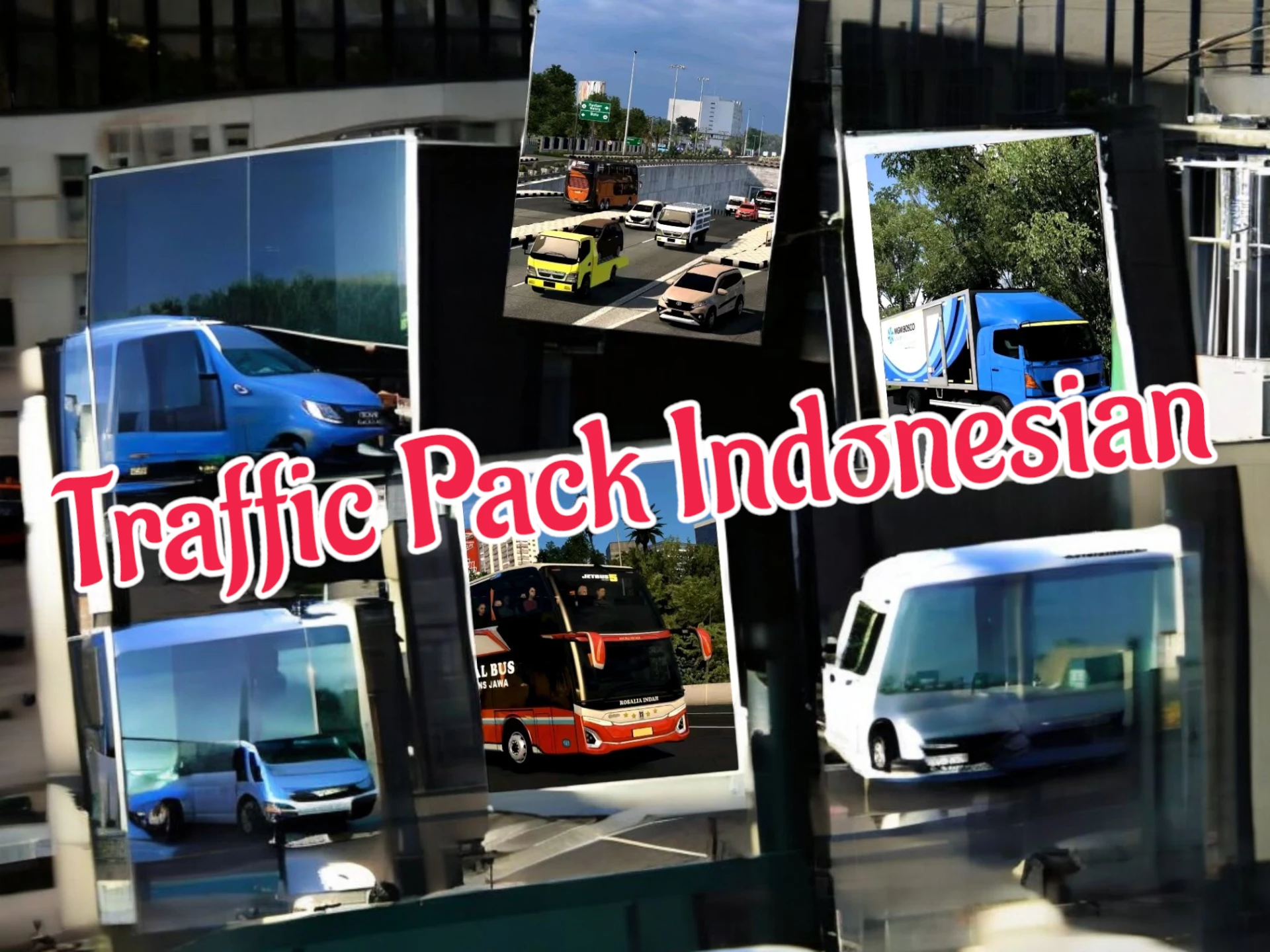 Traffic Pack Indonesian Gado v3.5 ETS2 1.54