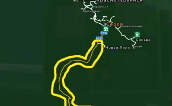 Ural Map 1.2 & 1.3-SibirMap 2.9.2-2.10.1 Road Connection v1.0 1.53 & 1.54