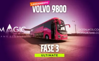 Volvo 9800 ULTIMATE ETS2 1.54