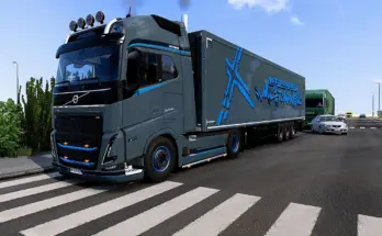 Volvo fh5 and fh6 globetrotter Mst Wntd skin v1.0