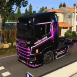 Wakanda scania S skin v1.0