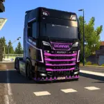 Wakanda scania S skin v1.0