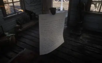 Amanda note - letter to Michael de Santa V1.0