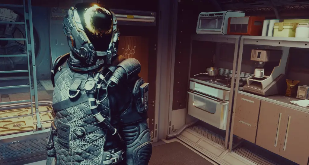 Va'ruun Archfiend Spacesuit and Ship