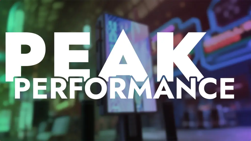 Peak Performance - Minimalist Needs