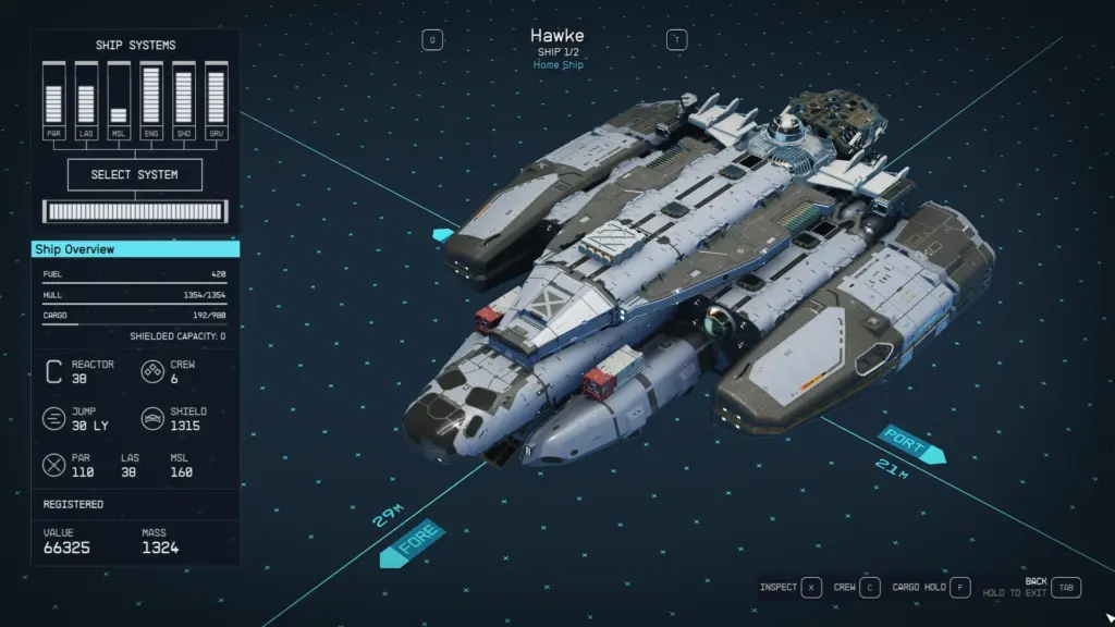 Aurie's Ship - Hawke