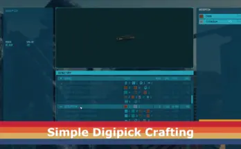 Simple Digipick Crafting V1.0