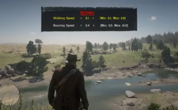 Speed Adjuster For RDR2 V1.0