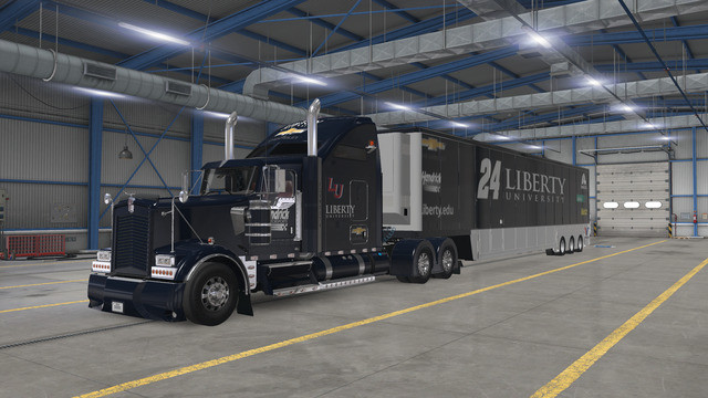 William Byron #24 Nascar truck and trailer hauler 1.2