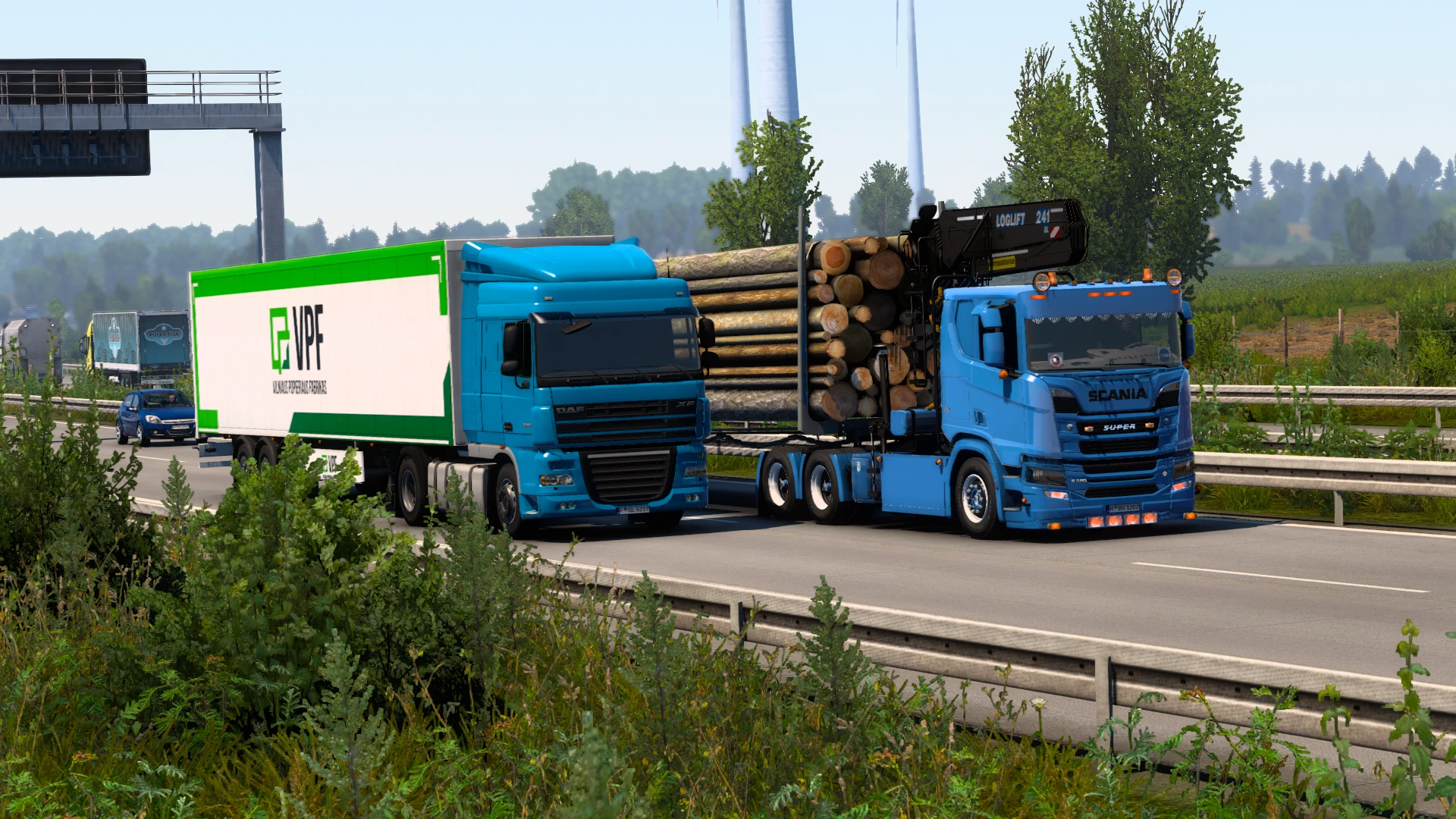 Scania R NG Log Lifter + Trailer 1.54.x