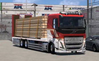 JAPAN STYLE VOLVO FH6 RIGID CHASSLS MOD 1.54