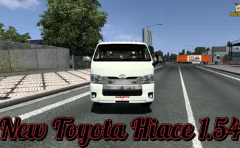 New Toyota Hiace RHD ETS2 1.54