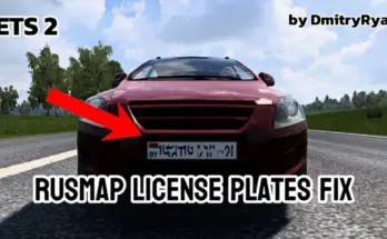 RusMap License Plates Fix v2.53