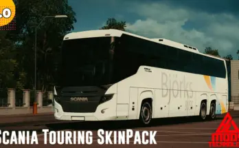 Scania Touring SkinPack New Gen ETS2 1.54