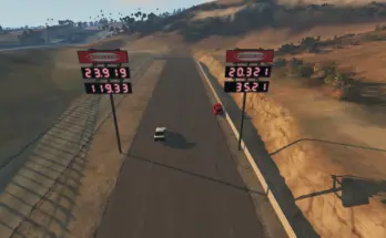 West Coast, USA Extended Drag Strip v1.0