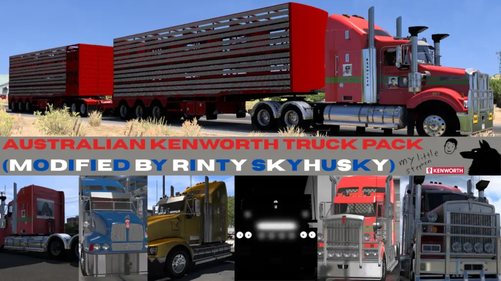 Australian Kenworth Truck Pack (Modified By Rinty SkyHusky) v1.0