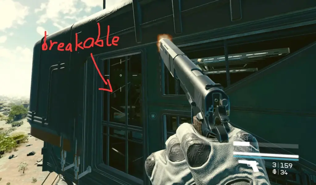 HBI Breakable Window in DR001 V1.0