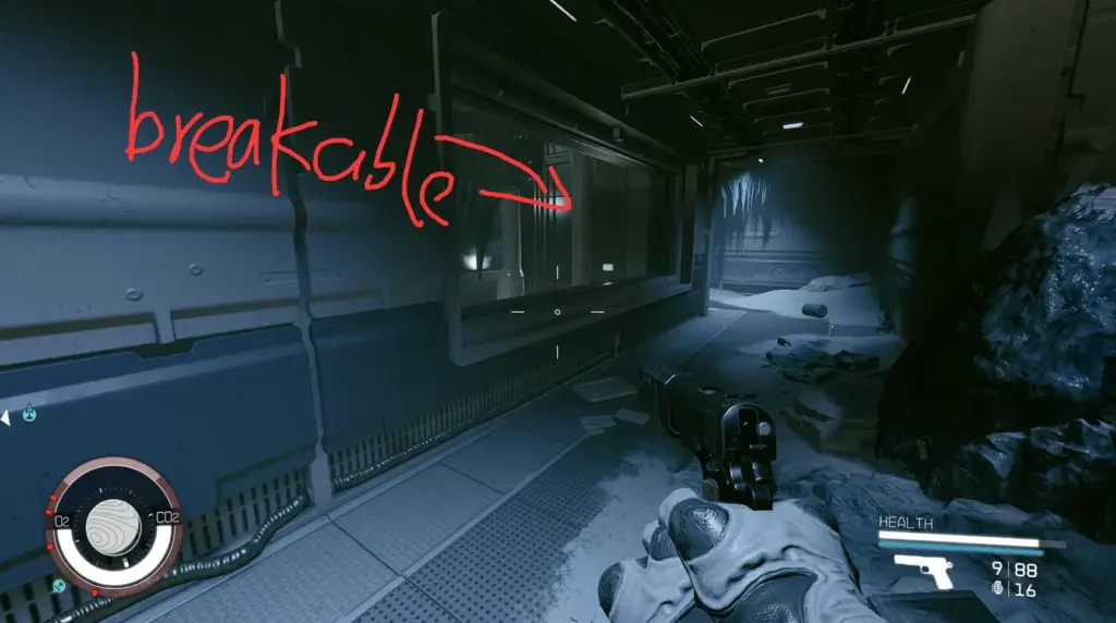 HBI Breakable Window in DR017