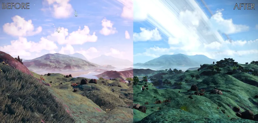 No screen filters on Lush and Jungle biomes V1.0