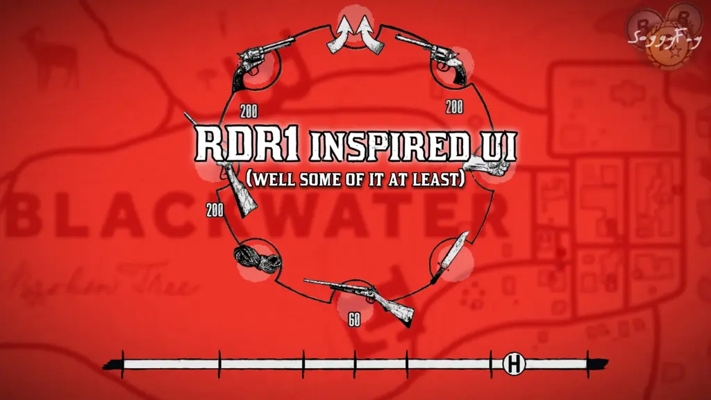 RDR1 Inspired UI