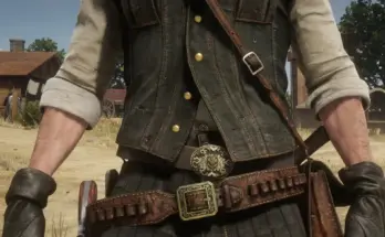 RDR1 Knife And Belt Prop