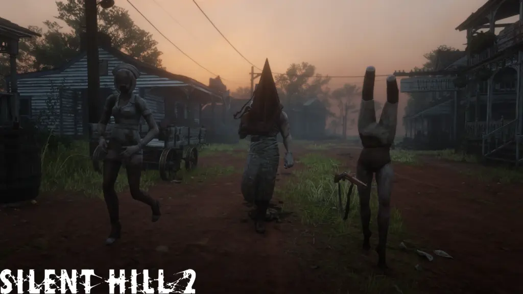 Silent Hill 2 remaked monsters