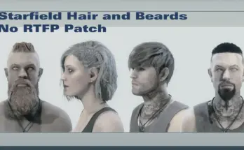 Starfield Hair and Beards - No RTFP Patch V1.0