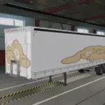 Cinnamoroll and Friends Paintjobs for S.CS Universal Trailer v1.0