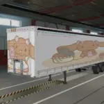 Cinnamoroll and Friends Paintjobs for S.CS Universal Trailer v1.0
