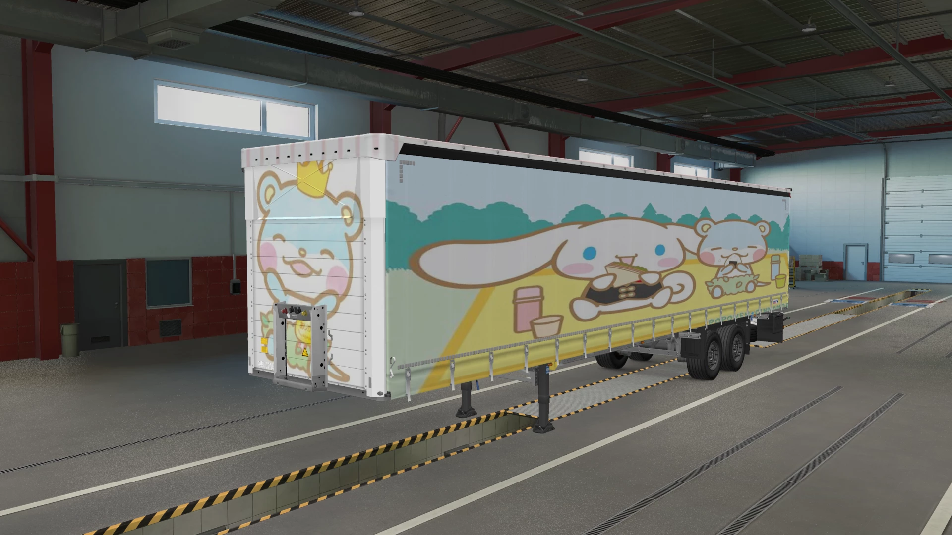 Cinnamoroll and Friends Paintjobs for S.CS Universal Trailer v1.0