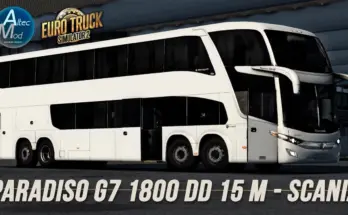 G7 1800 DD - SCANIA - 15 METROS ETS2 altec v1.0