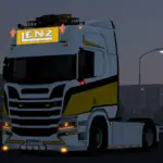 Lenz skin for NextGen Scania R and Venus lightbox v1.0