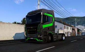 MAN TGX 2020 Green accent v1.0