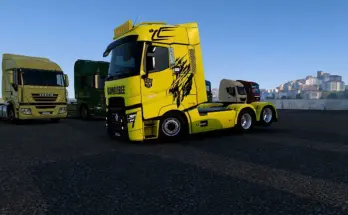 Renault T Bumblebee skin v1.0