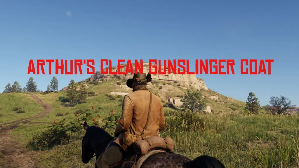 Arthur's Clean Gunslinger Coat