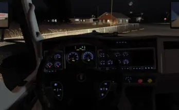 Kenworth w900 blue interior v1.0