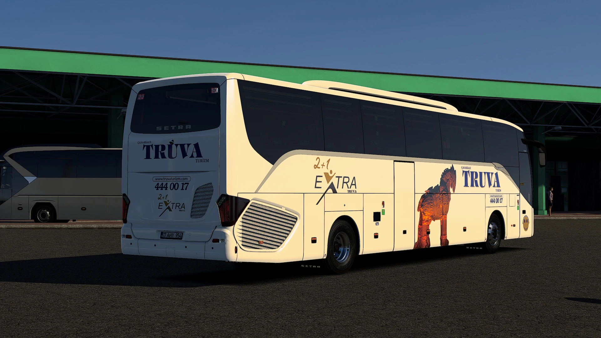 Canakkale Truva coating for SETRA S516HD v1.0
