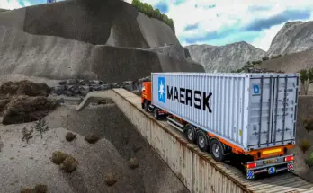 Dangerous Roads Map mod ETS2 1.54 and 1.55