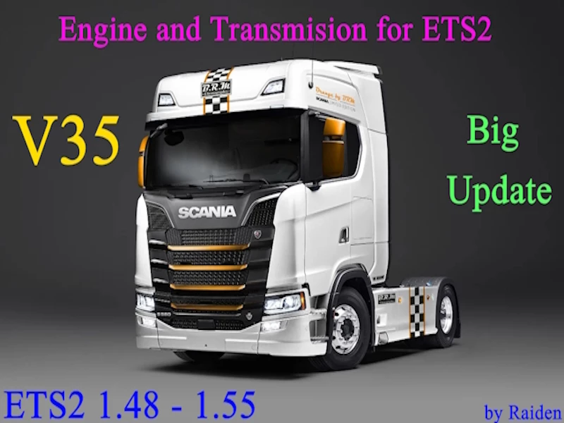 Engine and Transmissions for ETS2 v1.0